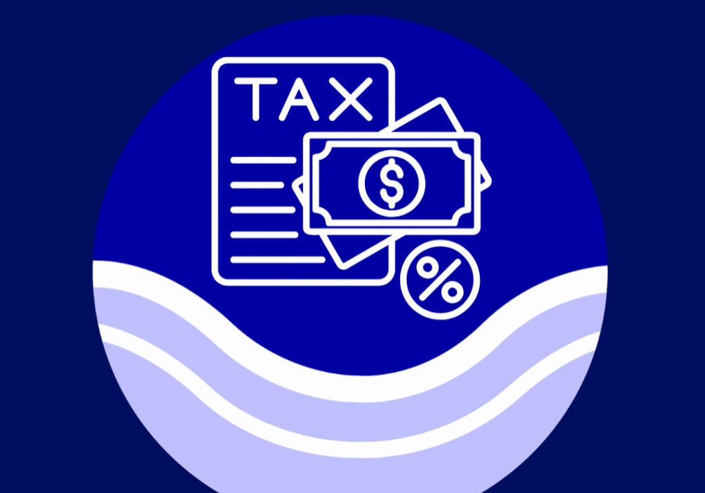 disability insights logo with a clipart of tax document and money